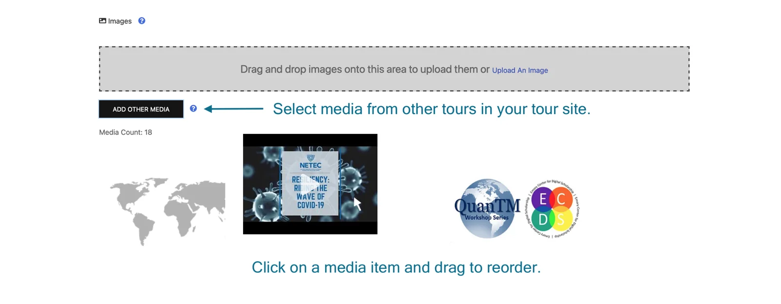 Media reordering